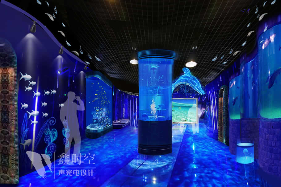 数字互动多媒体淡水鱼展馆