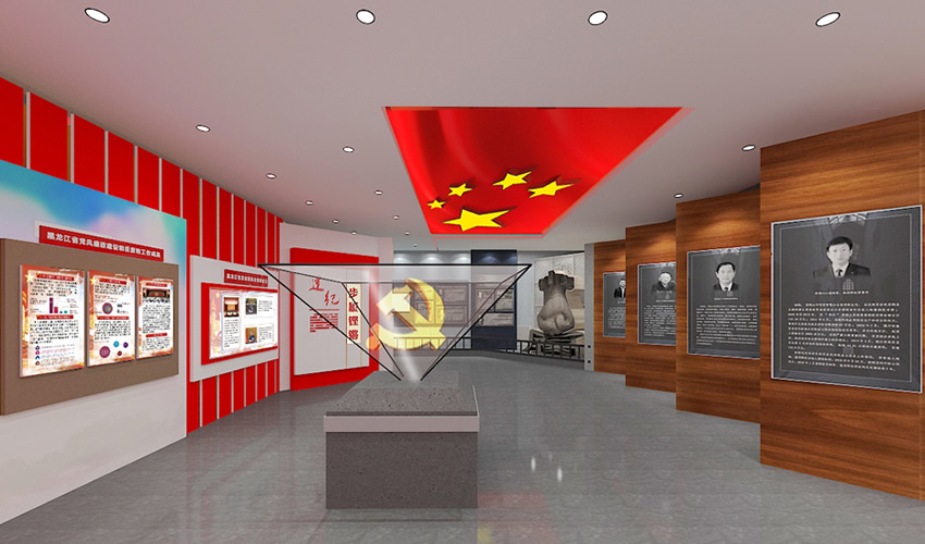 在设计展馆时，公司需要做什么？